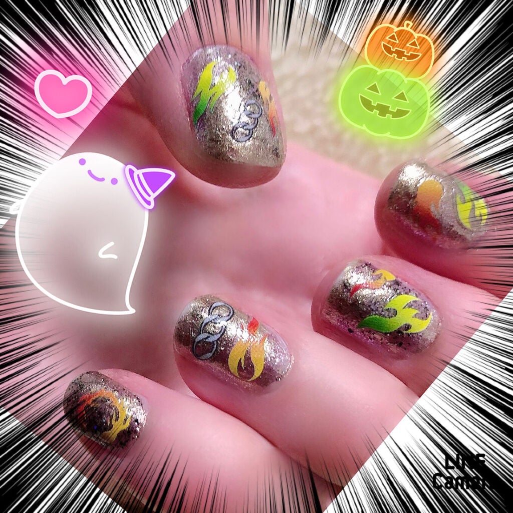 カラフルネイルズ/キャンメイク/マニキュアを使ったクチコミ(1枚目)