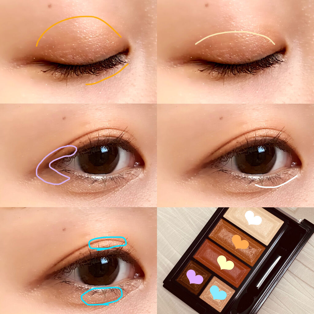 ショコラスウィート アイズ/リンメル ロンドン/アイシャドウパレットを使ったクチコミ（2枚目）