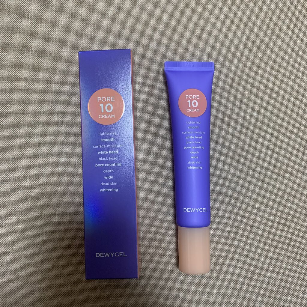 ポアーテンクリーム/DEWYCEL/化粧下地を使ったクチコミ（1枚目）