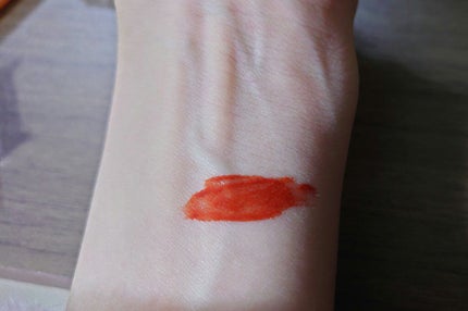 ジューシーラスティングティント/rom&nd/リップティントを使ったクチコミ(3枚目)