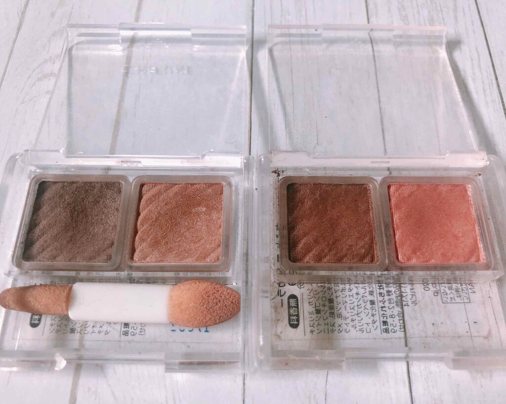 アイ カラー(チップ付)/ちふれ/アイシャドウパレットを使ったクチコミ（2枚目）