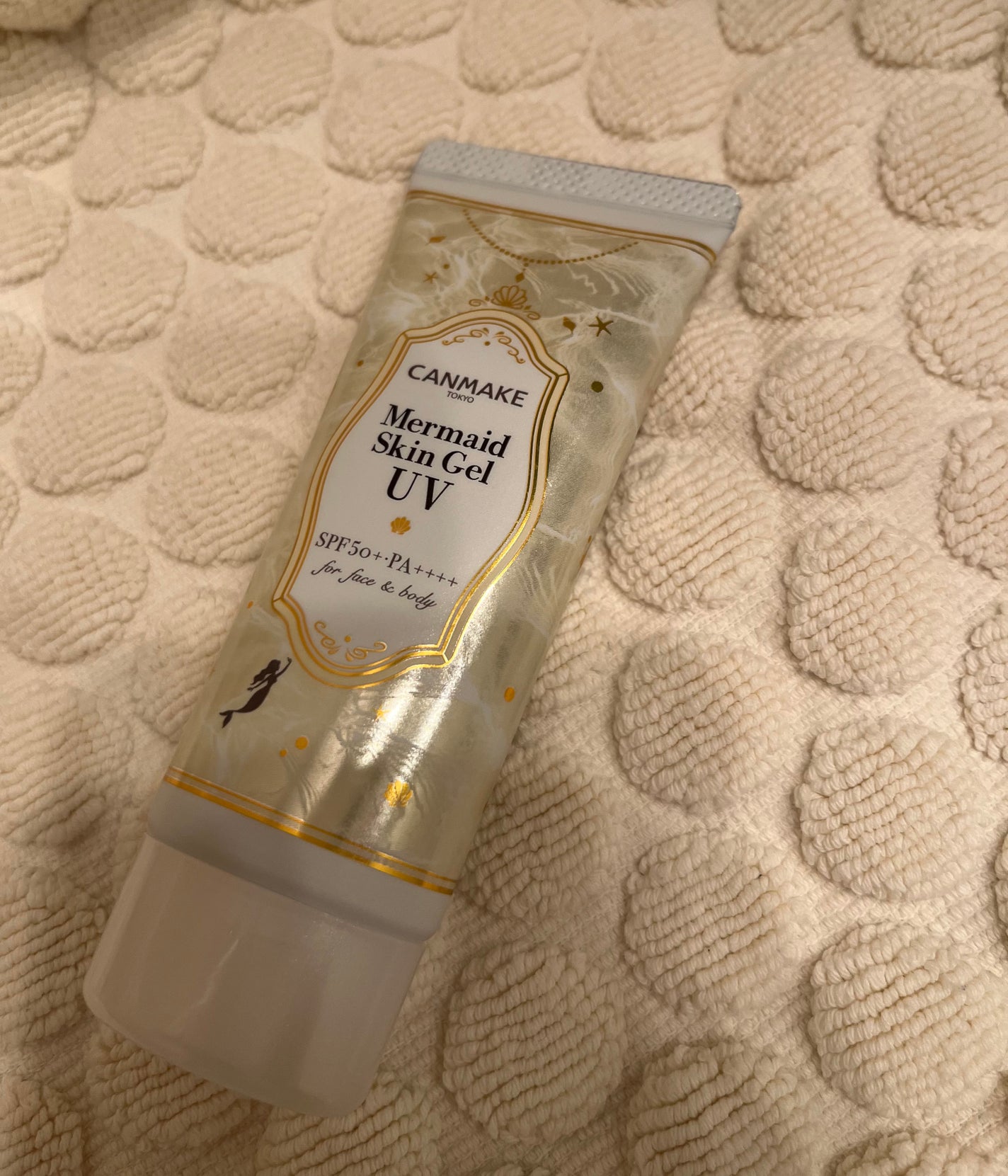 マーメイドスキンジェルUV/キャンメイク/日焼け止めジェルを使ったクチコミ(1枚目)