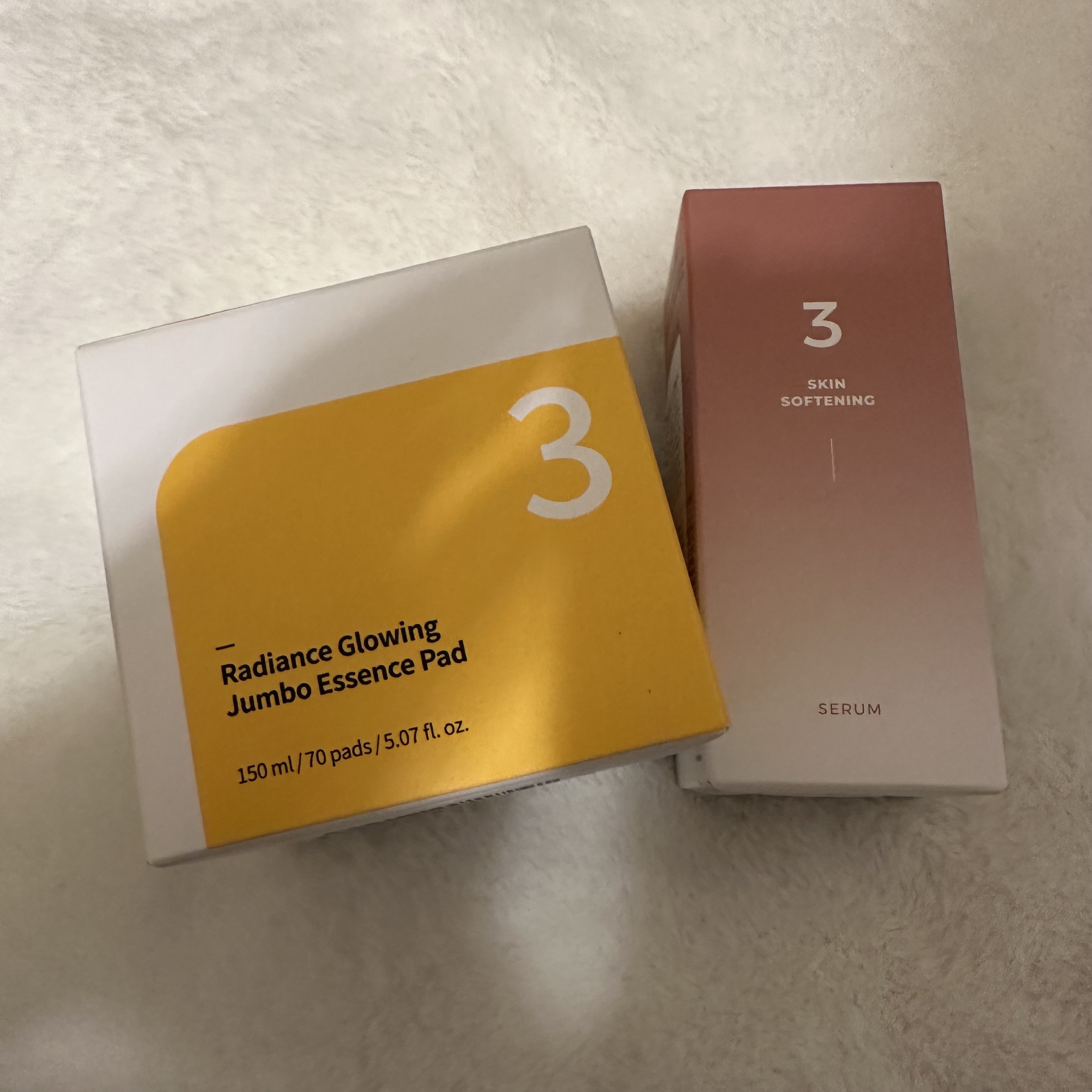 3番 うるツヤ発酵トナーパッド/numbuzin/トナーパッドを使ったクチコミ（1枚目）