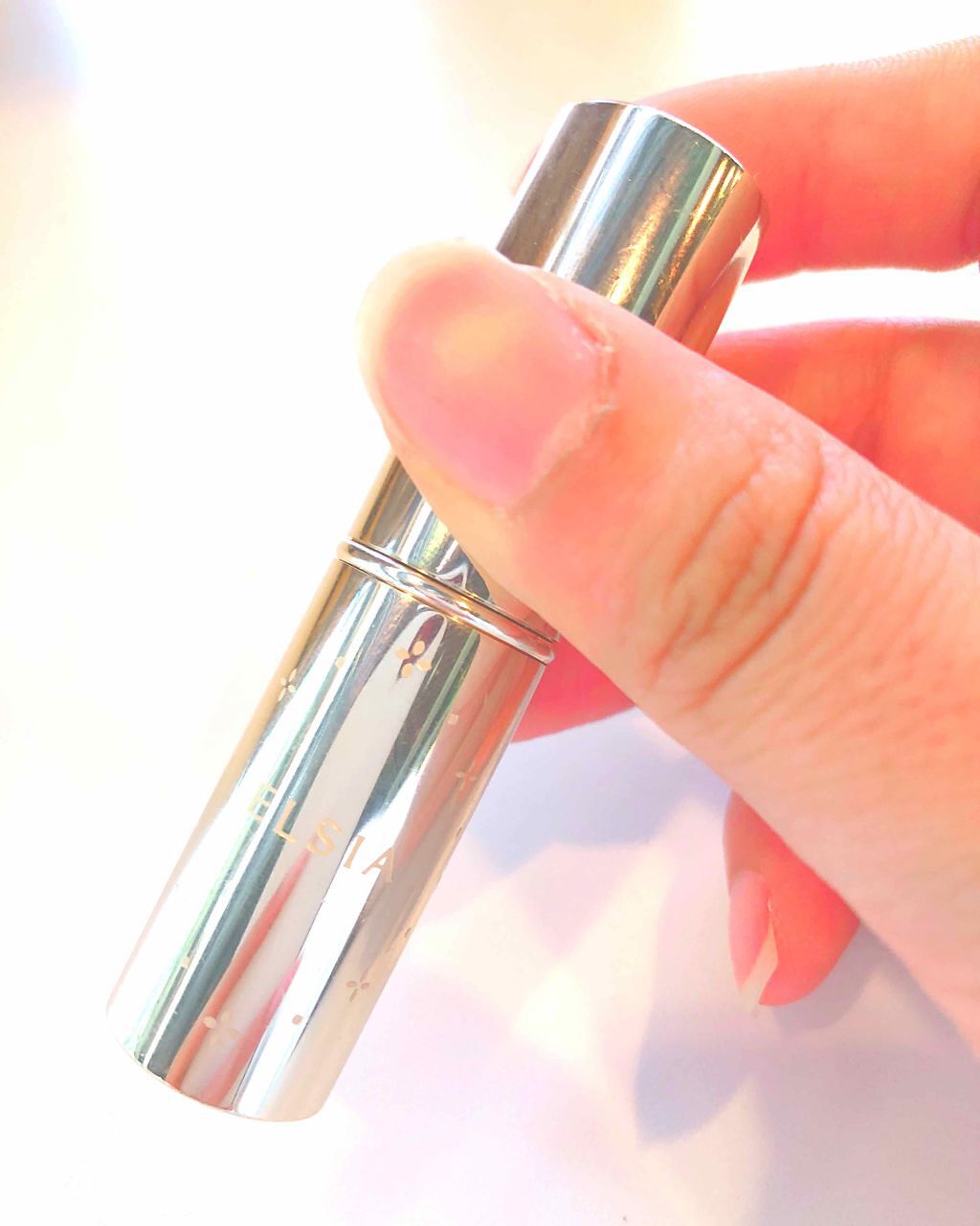 プラチナム 顔色アップ エッセンスルージュ/エルシア/口紅を使ったクチコミ（1枚目）