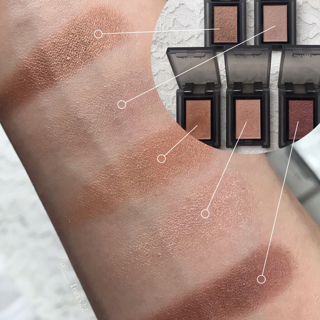 セルヴォーク ヴォランタリー アイズ/Celvoke/単色アイシャドウを使ったクチコミ(4枚目)