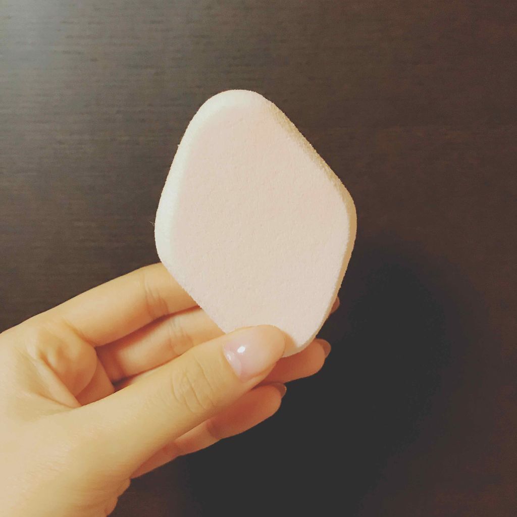 シフォンタッチスポンジ ダイヤ型/ロージーローザ/パフ・スポンジを使ったクチコミ(1枚目)