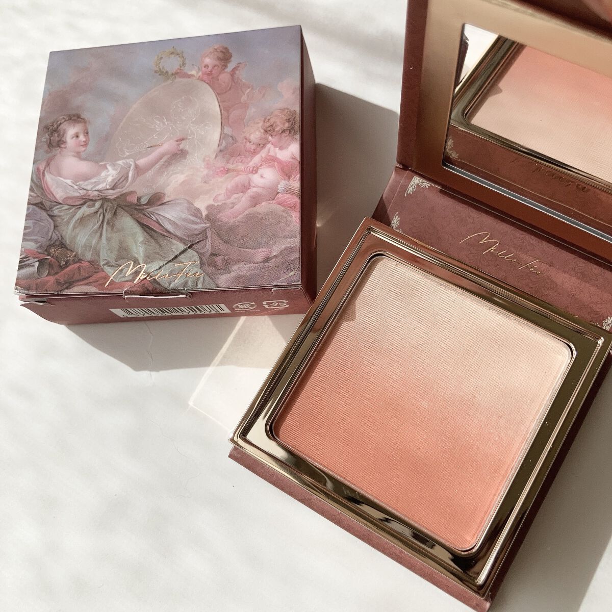 天使の絵画チーク 02 絵画の寓意/MilleFée/パウダーチークを使ったクチコミ（1枚目）