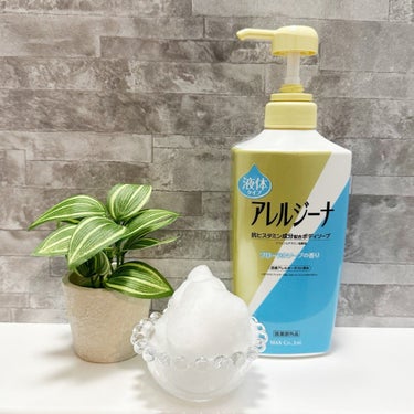日本で唯一「抗ヒスタミン成分（ジフェンヒドラミン塩酸塩）」が
配合されたボディソープ。

日々のバスタイムでムズカユ肌をやさしく簡単に洗い流します。

赤ちゃんから大人まで使える医薬部外品の液体タイプの