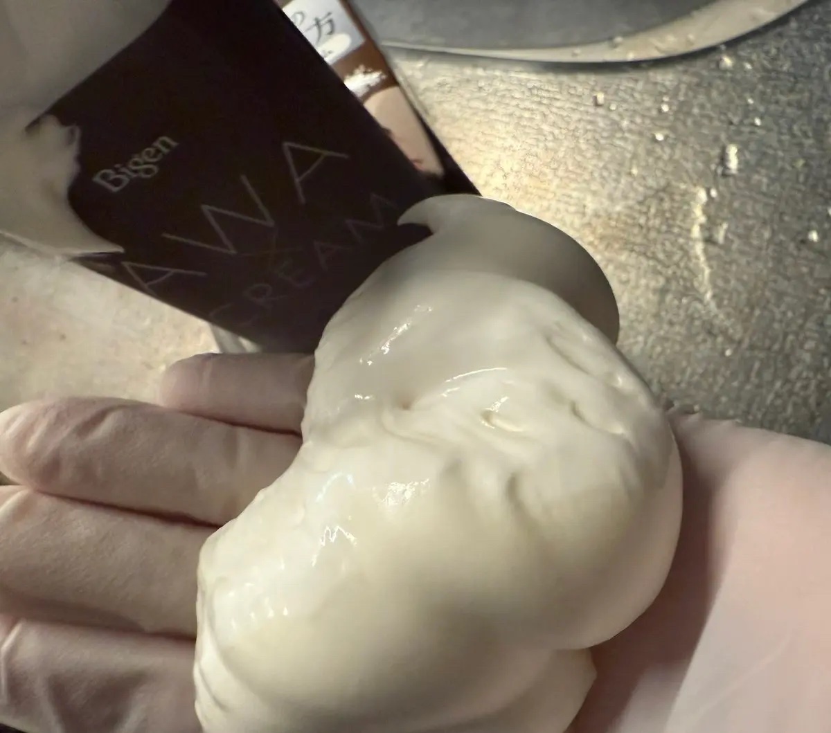 泡クリームカラー/ビゲン/ヘアカラーを使ったクチコミ（3枚目）