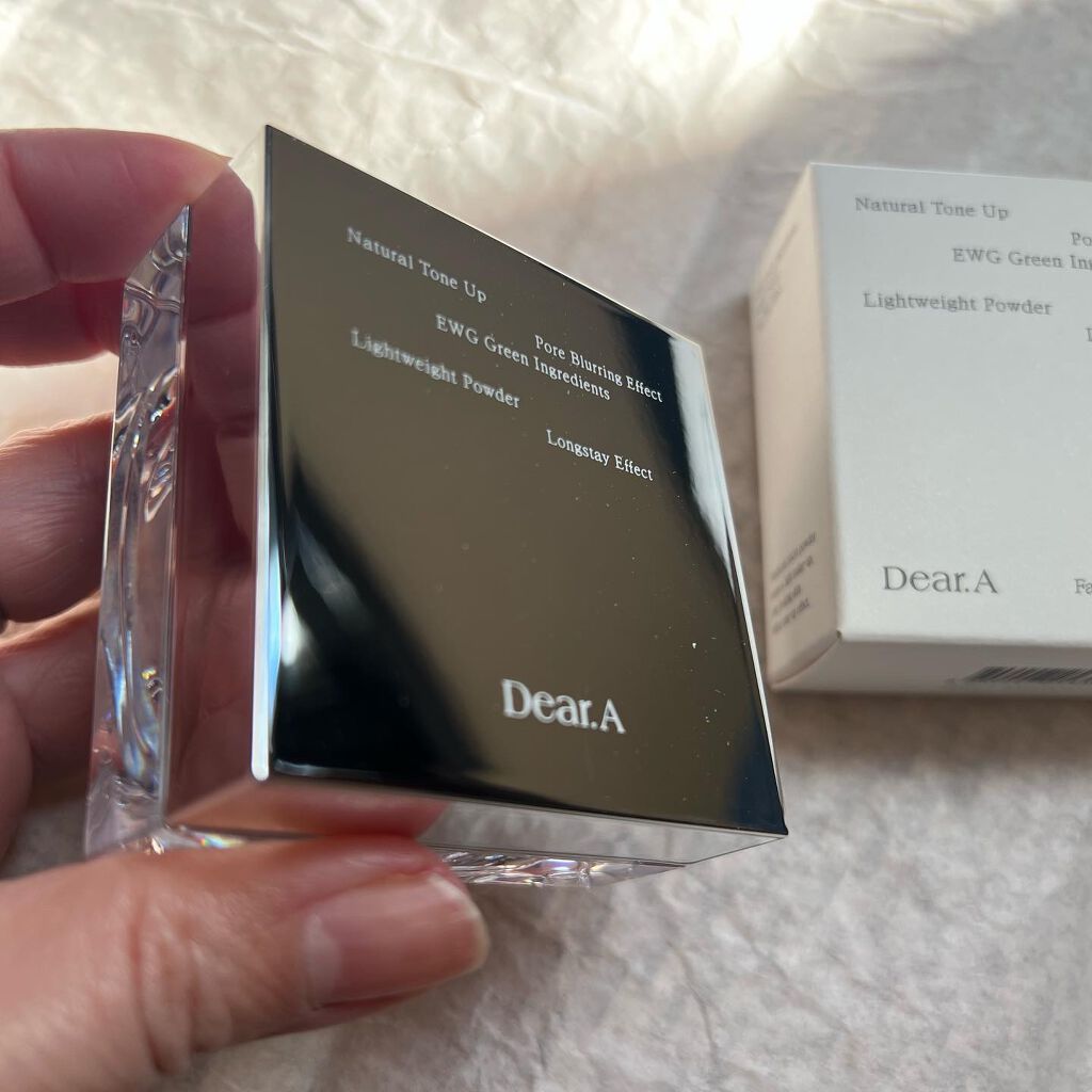 フェイス ブラー フィニッシング パウダー/Dear.A/ルースパウダーを使ったクチコミ(4枚目)