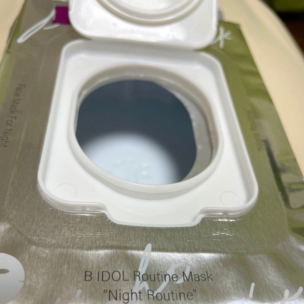 ルーティンマスク(ナイトルーティン) /b idol/シートマスク・パックを使ったクチコミ(1枚目)