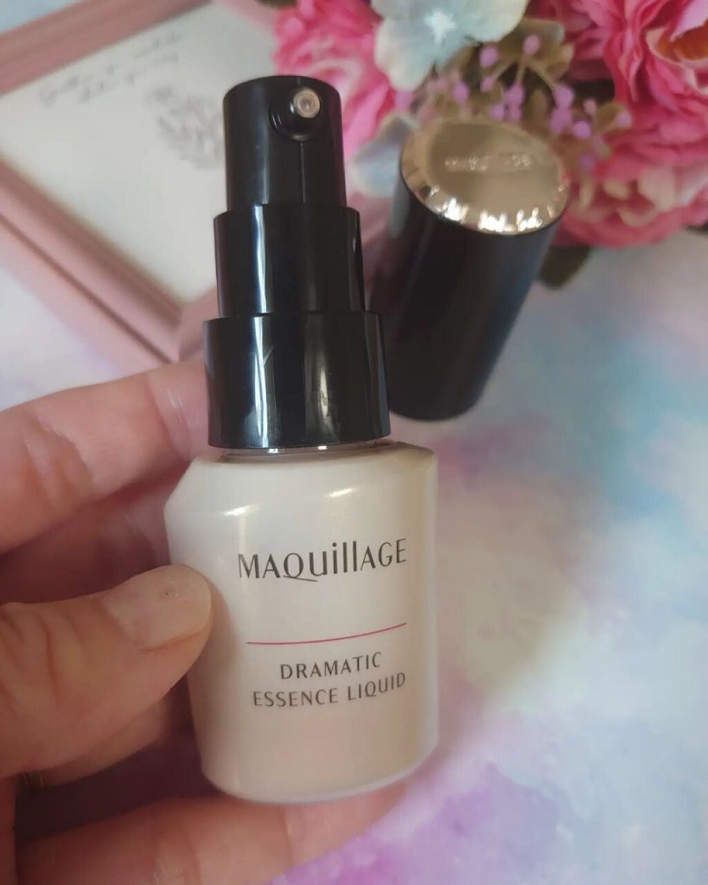 ドラマティックエッセンスリキッド/マキアージュ/リキッドファンデーションを使ったクチコミ(2枚目)