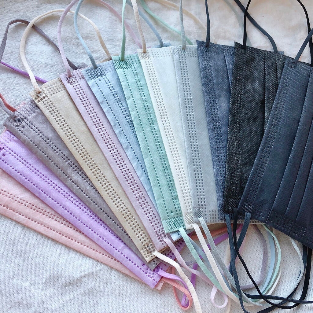 不織布 カラーマスク/Picool/マスクを使ったクチコミ(9枚目)