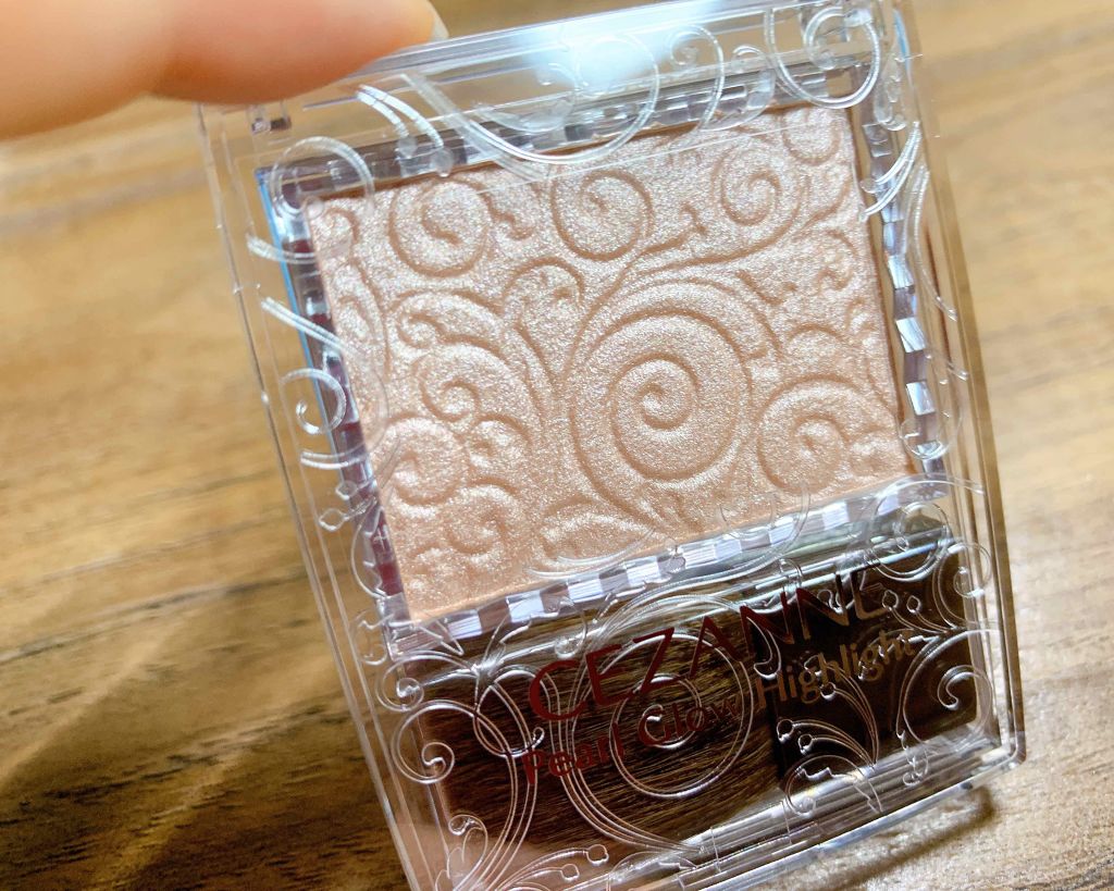 パールグロウハイライト/CEZANNE/パウダーハイライトを使ったクチコミ（1枚目）