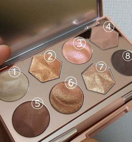 プリズム エアー アイ パレット/CLIO/アイシャドウパレットを使ったクチコミ(1枚目)