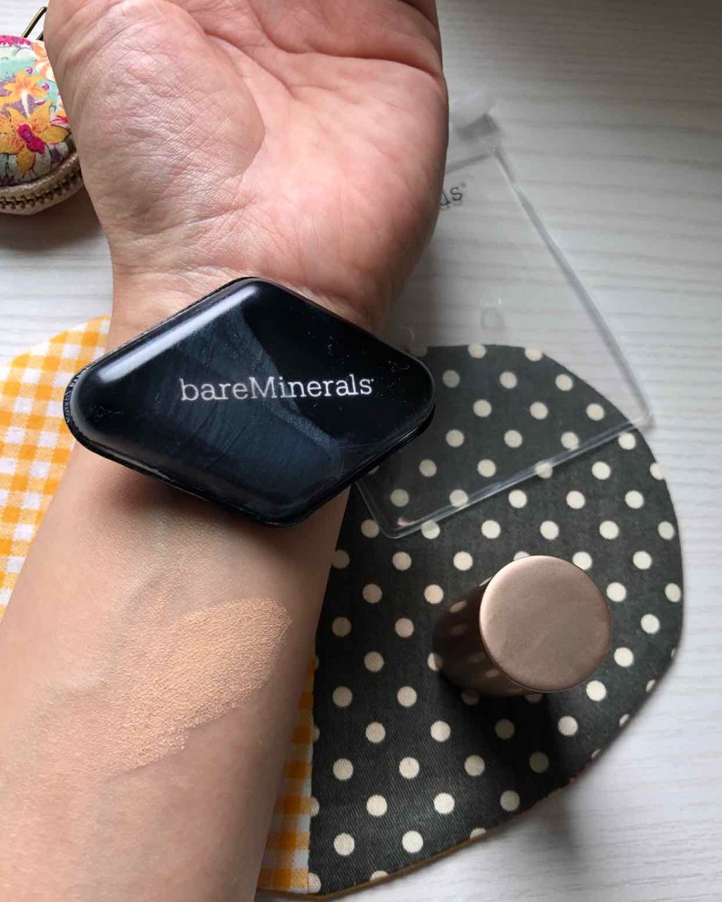 CR ハイドレイティング ファンデーション スティック/bareMinerals/その他ファンデーションを使ったクチコミ(4枚目)