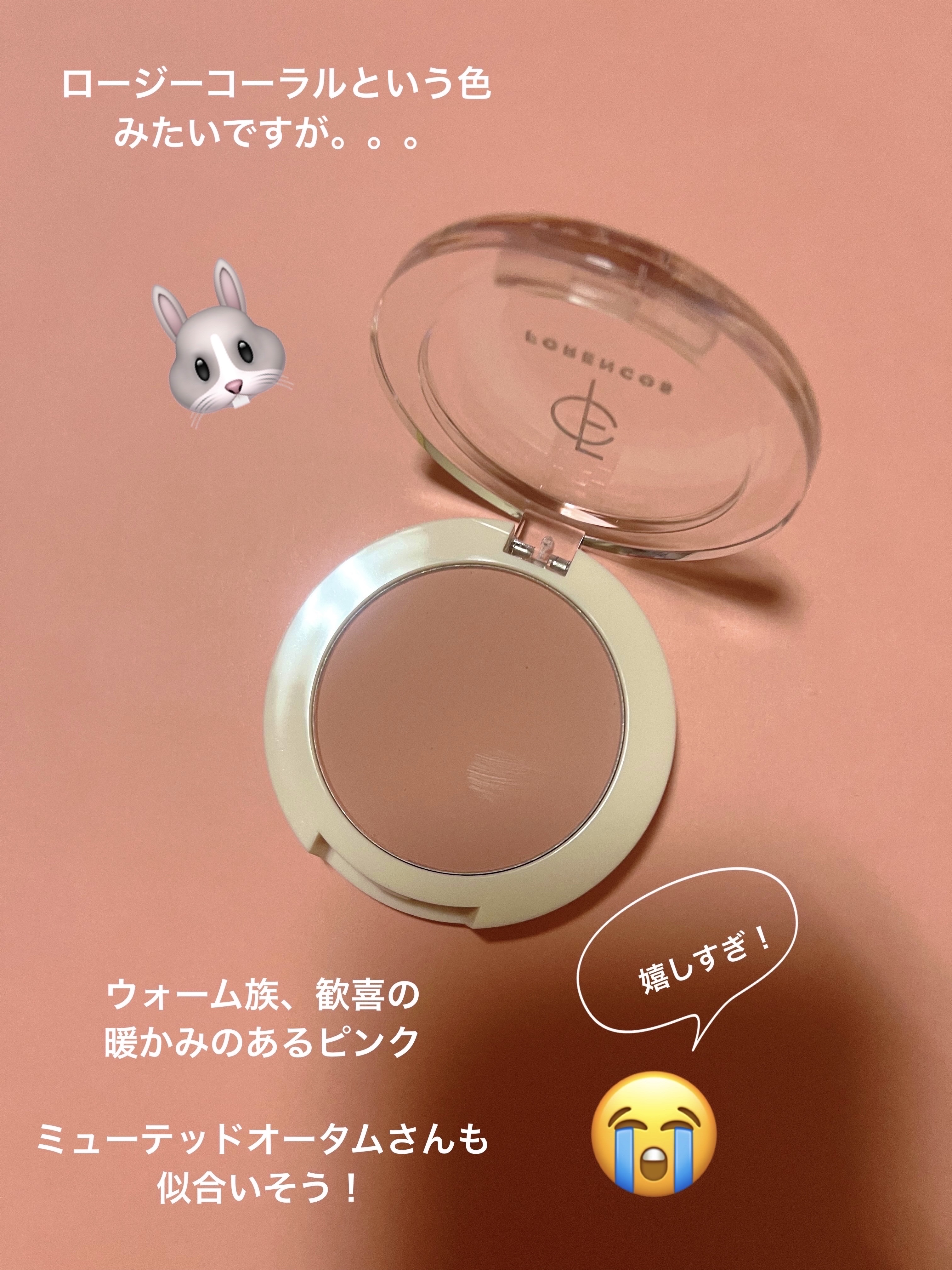 ピュアブラッシャー パフ付き/フォレンコス/パウダーチークを使ったクチコミ（3枚目）