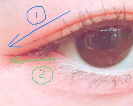 極細 アイライナーR/CEZANNE/リキッドアイライナーを使ったクチコミ(2枚目)