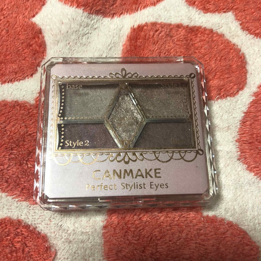 【旧品】パーフェクトスタイリストアイズ/キャンメイク/アイシャドウパレットを使ったクチコミ（1枚目）
