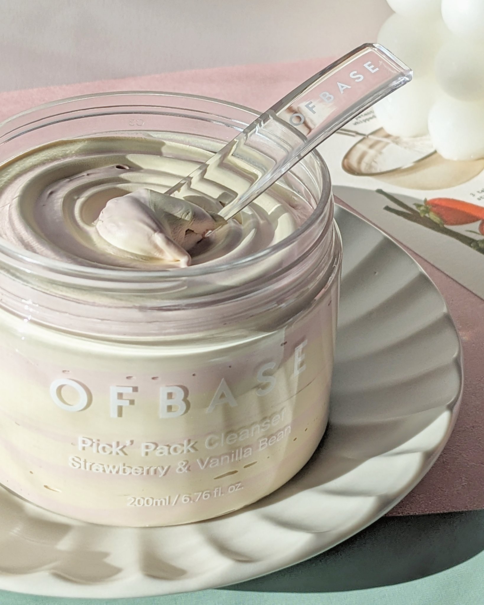 ピックパッククレンザー イチゴ&バニラビーン/OFBASE/洗い流すパック・マスクを使ったクチコミ（1枚目）