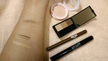 UR GLAM　EYEBROW POWDER/U R GLAM/パウダーアイブロウを使ったクチコミ（4枚目）