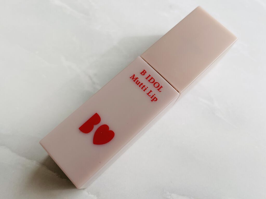 むっちリップ 02ふいうちレッド/b idol/口紅を使ったクチコミ（1枚目）