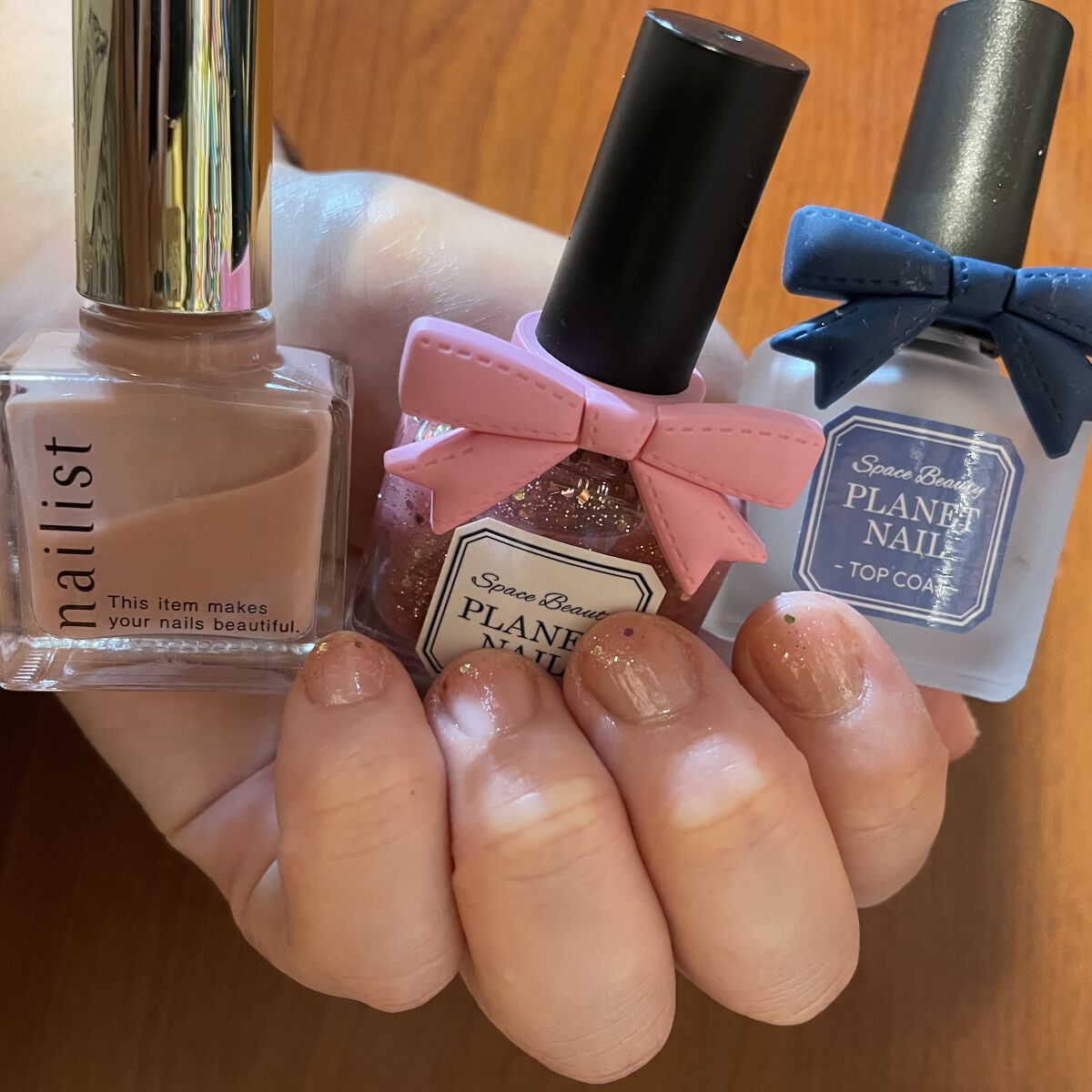 ネイルポリッシュ PLB30 月夜に祈る人魚姫【旧】/PLANET NAIL/マニキュアを使ったクチコミ（2枚目）