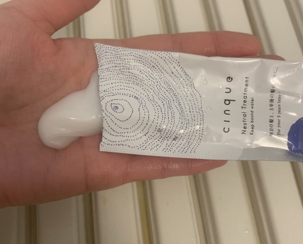 サンクオーガニックシャンプー/ニュートラルトリートメント トリートメント/cinque/市販シャンプーを使ったクチコミ（3枚目）