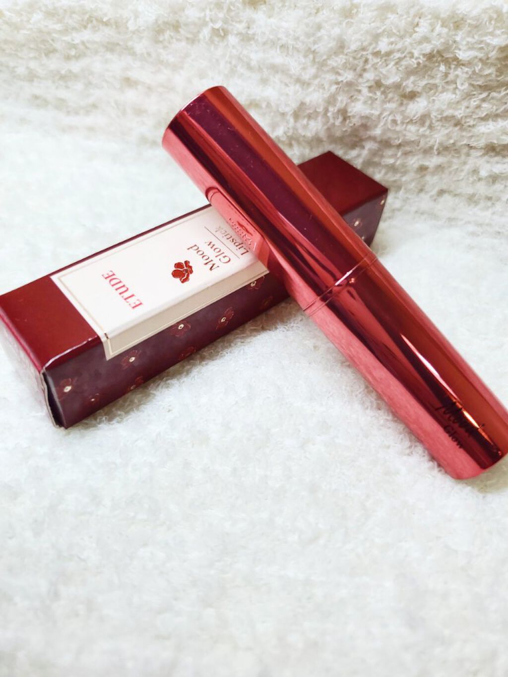 ムードグロウリップ/ETUDE/口紅を使ったクチコミ（3枚目）