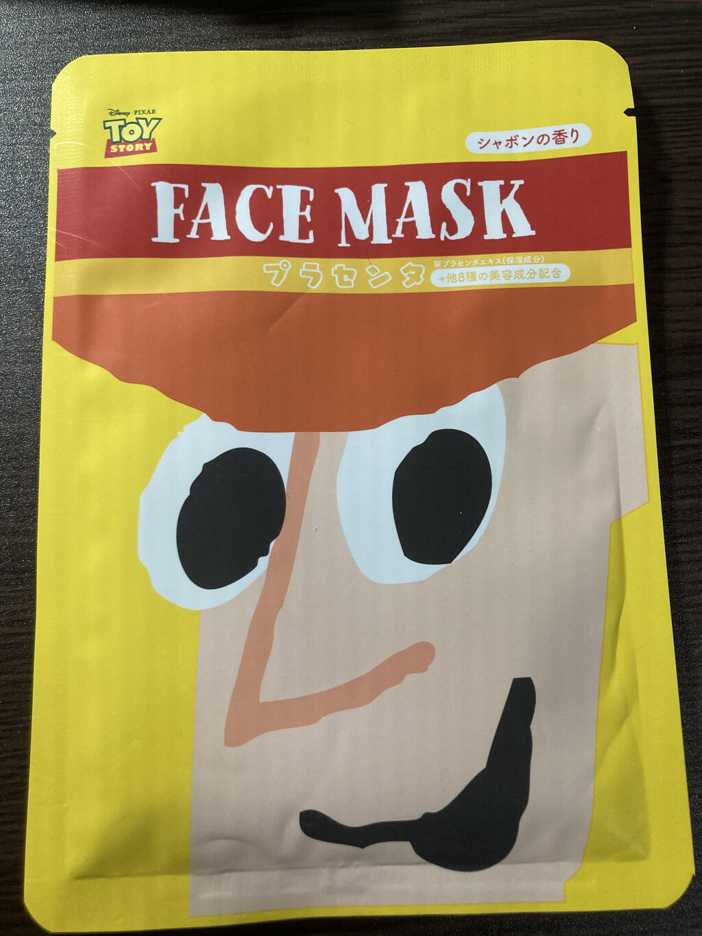 トイ・ストーリー フェイスマスク くも/DISNEY/シートマスク・パックを使ったクチコミ（2枚目）