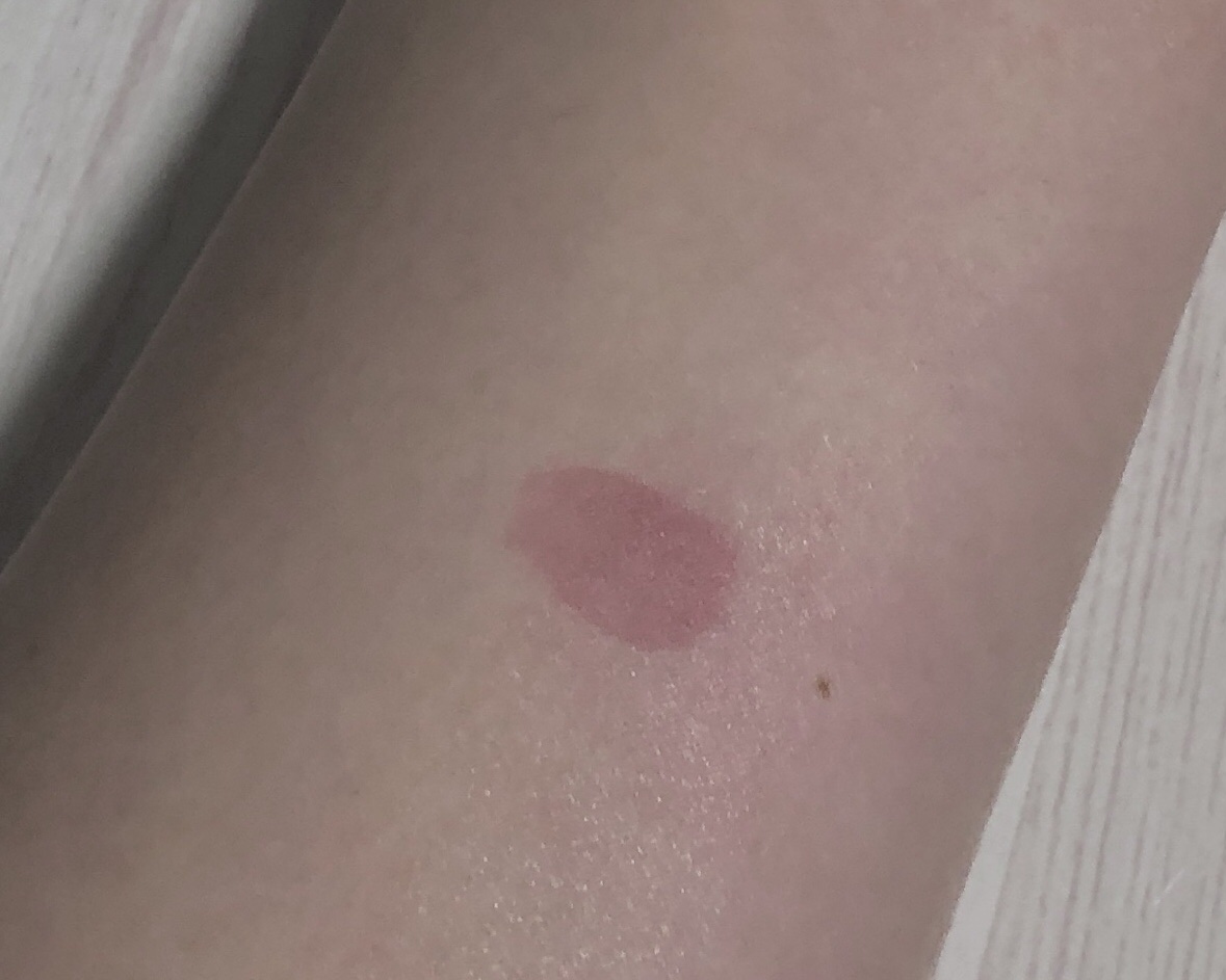 デューイフィルムティント 13 さつまいもミルク/CipiCipi/リップティントを使ったクチコミ（3枚目）