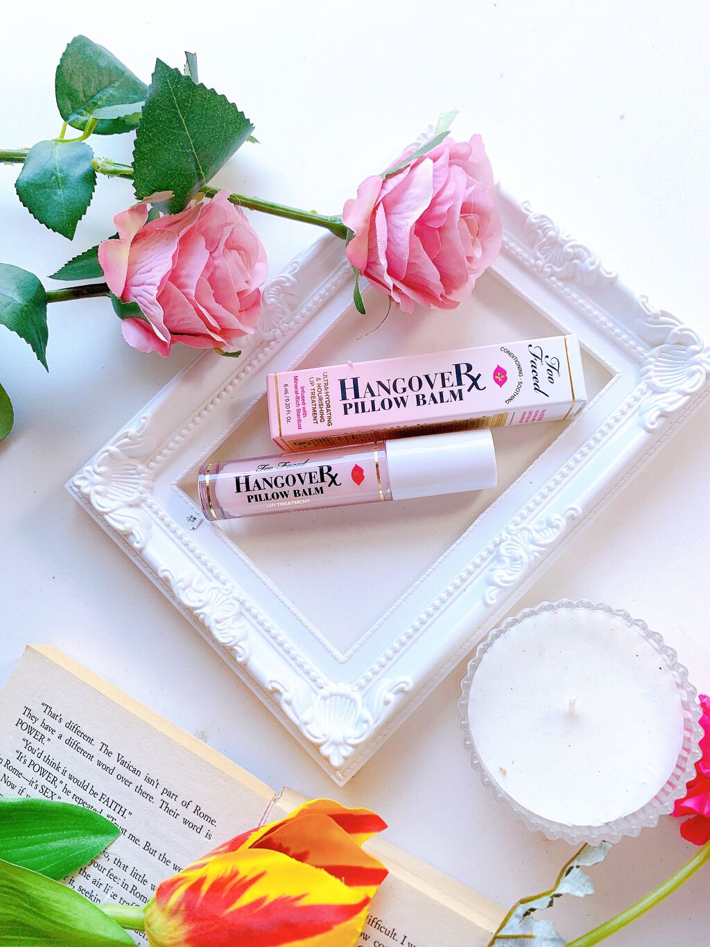 ～トゥー フェイスド ハングオーバー～ ピロー バーム リップ トリートメント/Too Faced/リップ美容液を使ったクチコミ（1枚目）