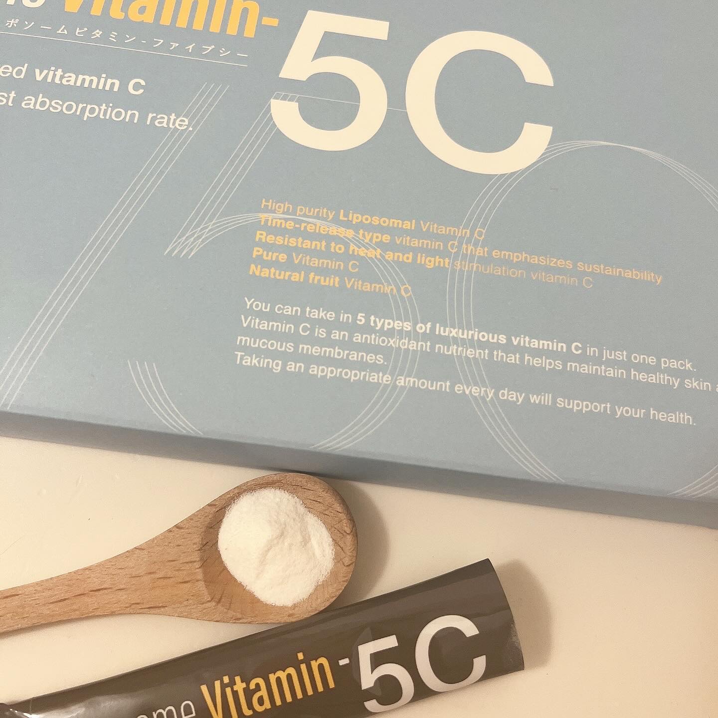 Liposome Vitamin - 5C/renaTerra/美容サプリメントを使ったクチコミ（3枚目）