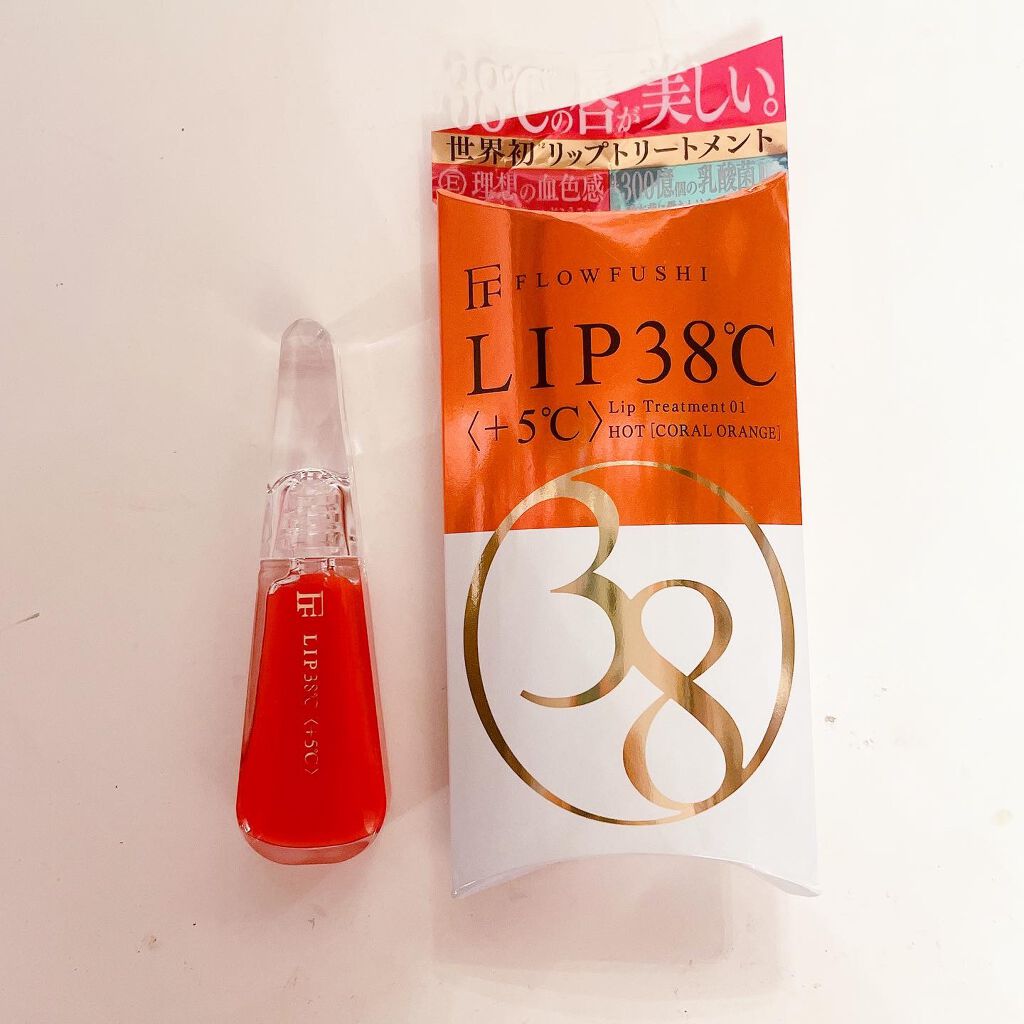 38°C / 99°F リップトリートメント (リップ美容液)/UZU BY FLOWFUSHI/リップケアを使ったクチコミ（3枚目）