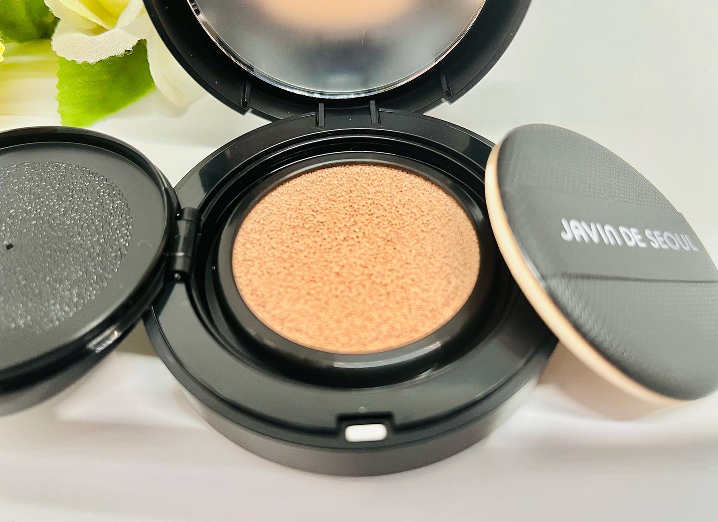 ジャビンドゥソウル ウインクファンデーションパクト/Javin De Seoul/クッションファンデーションを使ったクチコミ（3枚目）