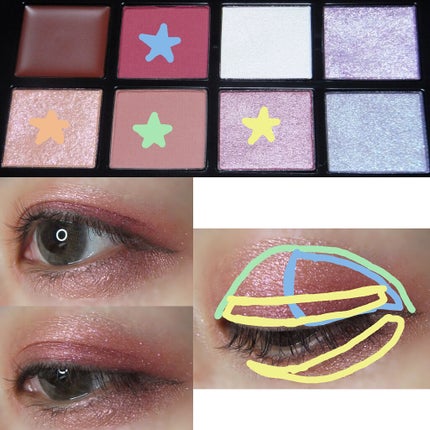 コンパクトアディクション “エターナル イン ピンク”/ADDICTION/アイシャドウパレットを使ったクチコミ(2枚目)