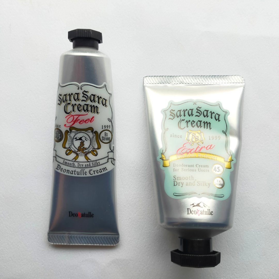 薬用足指さらさらクリーム/デオナチュレ/デオドラント・制汗剤を使ったクチコミ（2枚目）