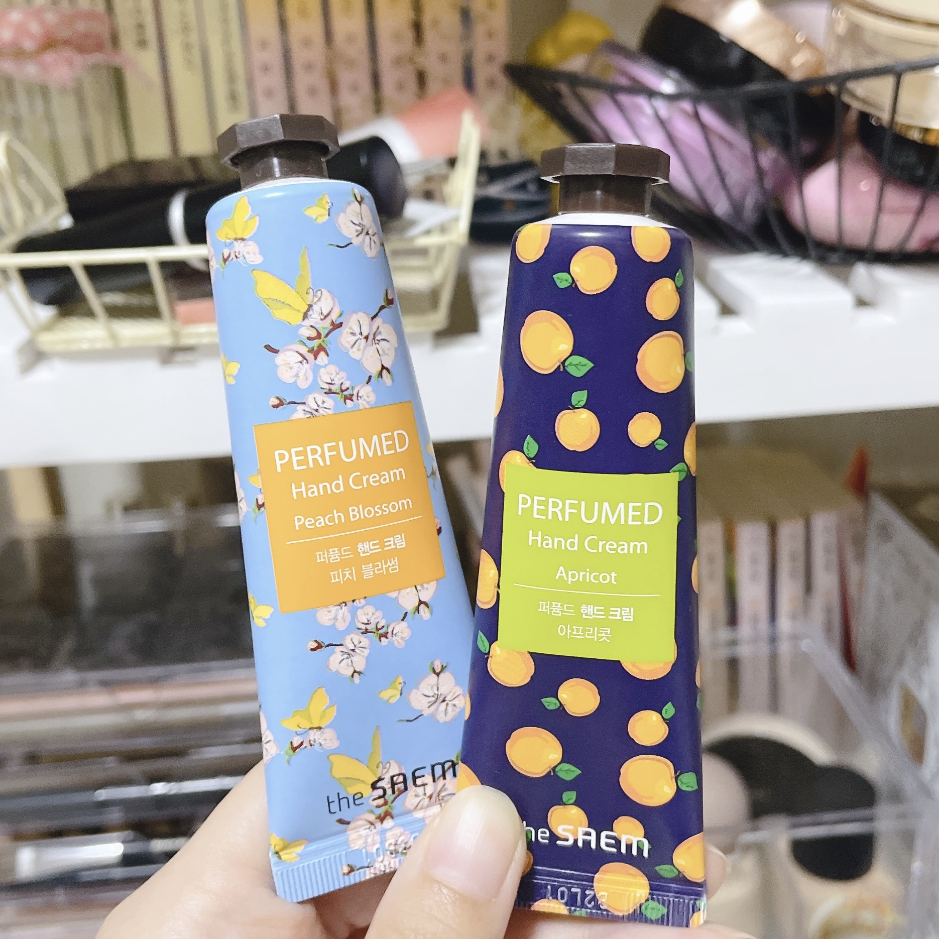 パフュームド ハンドクリーム ピーチブロッサム/the SAEM/ハンドクリームを使ったクチコミ（1枚目）