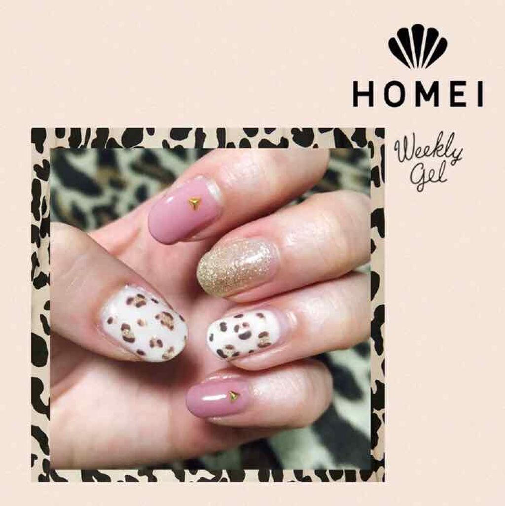 ウィークリージェル/HOMEI/ジェルネイルを使ったクチコミ（1枚目）