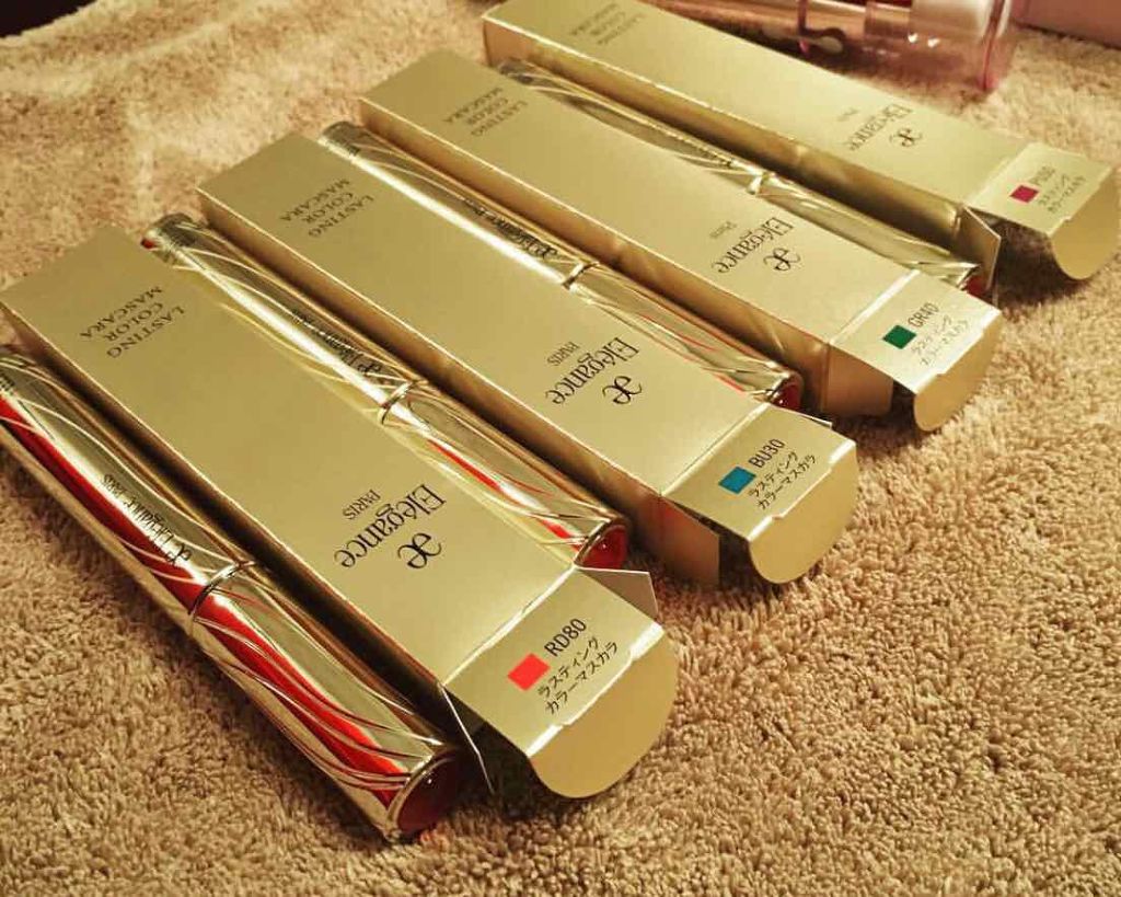 ラスティング カラーマスカラ/Elégance/マスカラを使ったクチコミ（1枚目）