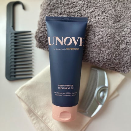 ディープダメージトリートメントEX/UNOVE/洗い流すヘアトリートメントを使ったクチコミ(1枚目)