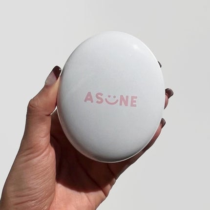 デューイーメッシュファンデーション/ASUNE /クッションファンデーションを使ったクチコミ(1枚目)