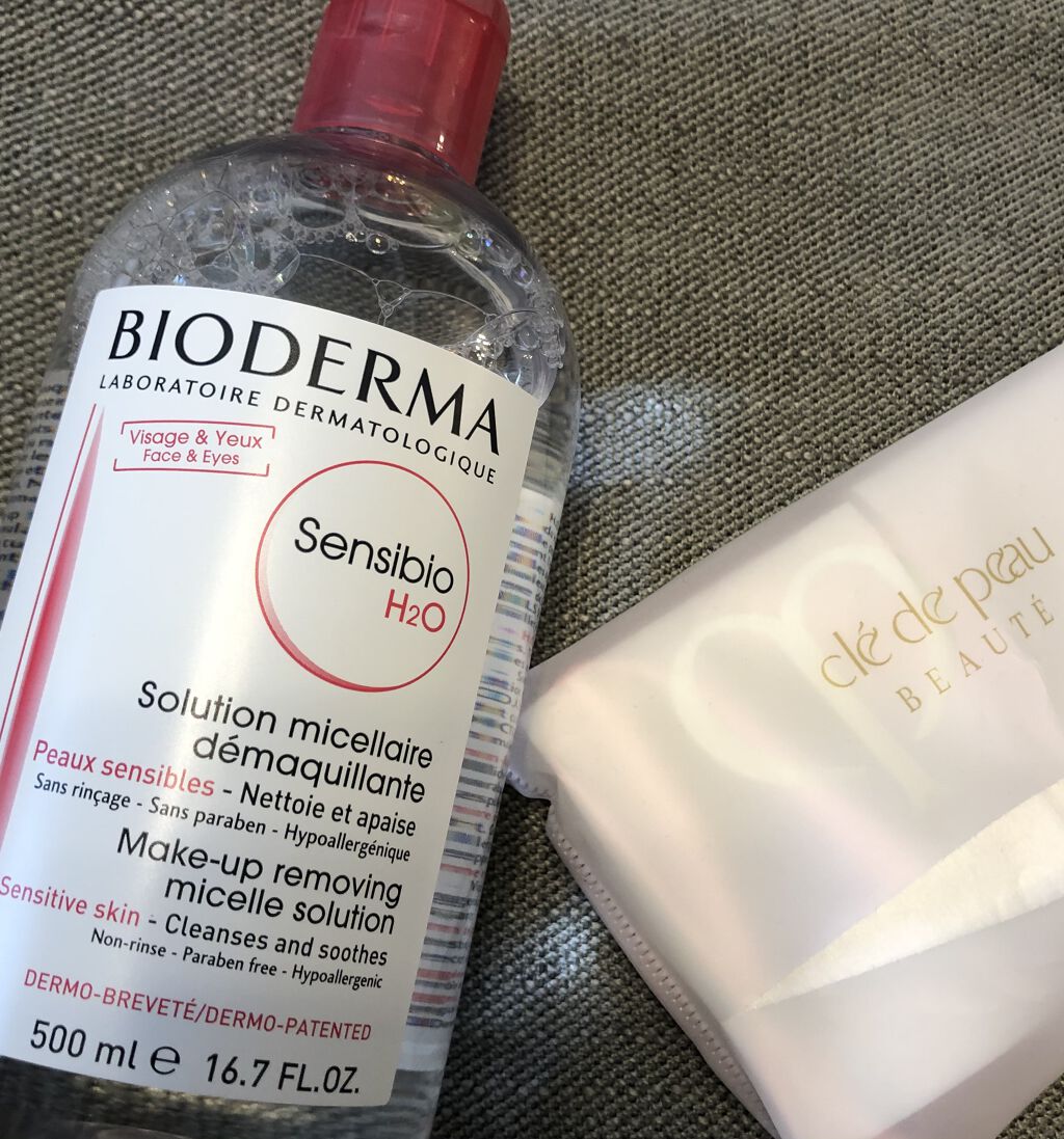 サンシビオ エイチツーオー D/ビオデルマ/クレンジングウォーターを使ったクチコミ（1枚目）