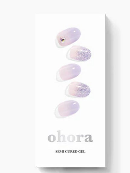 セミキュアジェルネイル(ハンド) NP-033 N Cotton/ohora/ネイルシールの画像