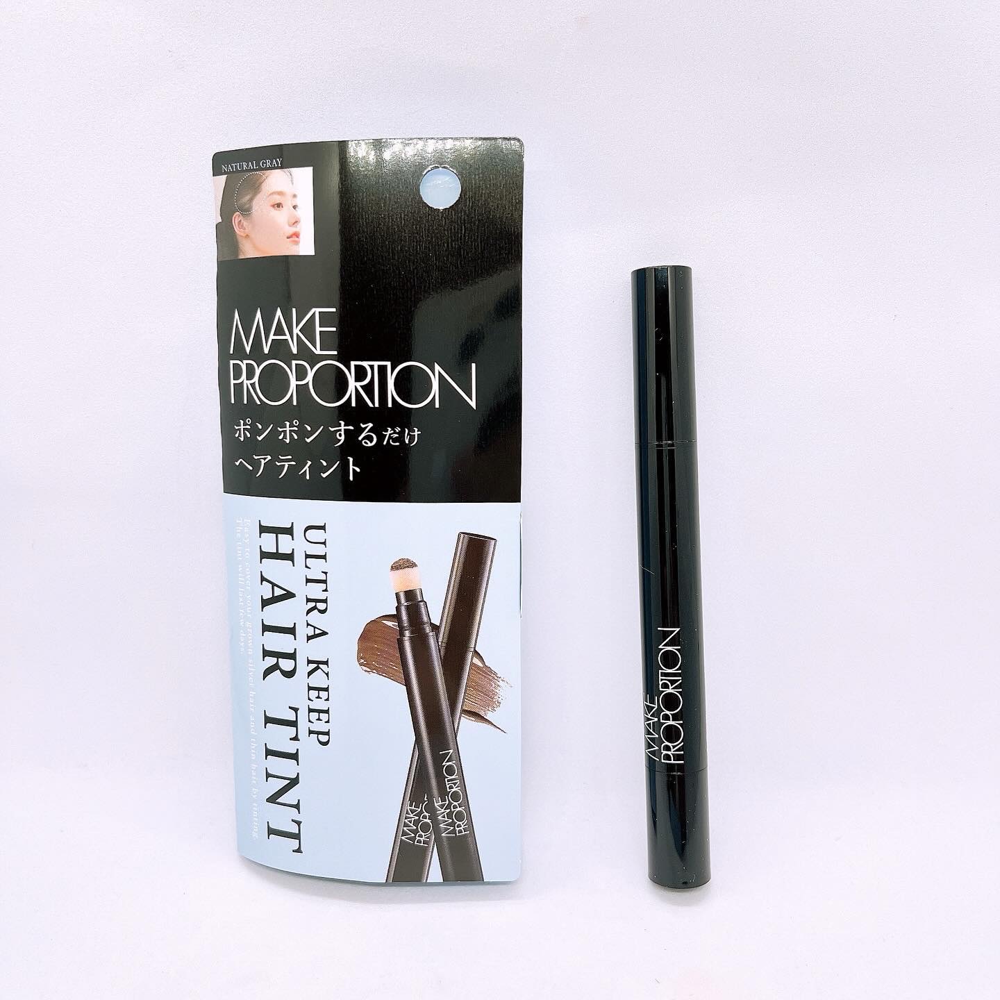 ウルトラキープヘアティント ナチュラルグレー/メイクプロポーション/ヘアカラーを使ったクチコミ（1枚目）