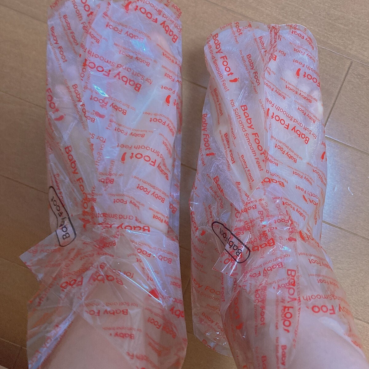 イージーパックSPT 30分タイプ/ベビーフット/レッグ・フットケアを使ったクチコミ(2枚目)