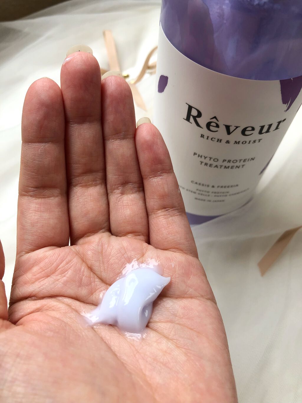 レヴール リッチ＆モイスト シャンプー／トリートメント/Reveur(レヴール)/市販シャンプーを使ったクチコミ（3枚目）