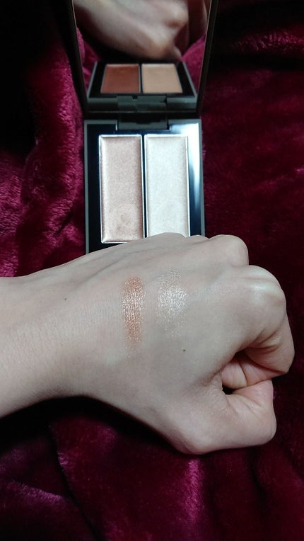 THREE シマリング グロー デュオ/THREE/クリームハイライトを使ったクチコミ(2枚目)