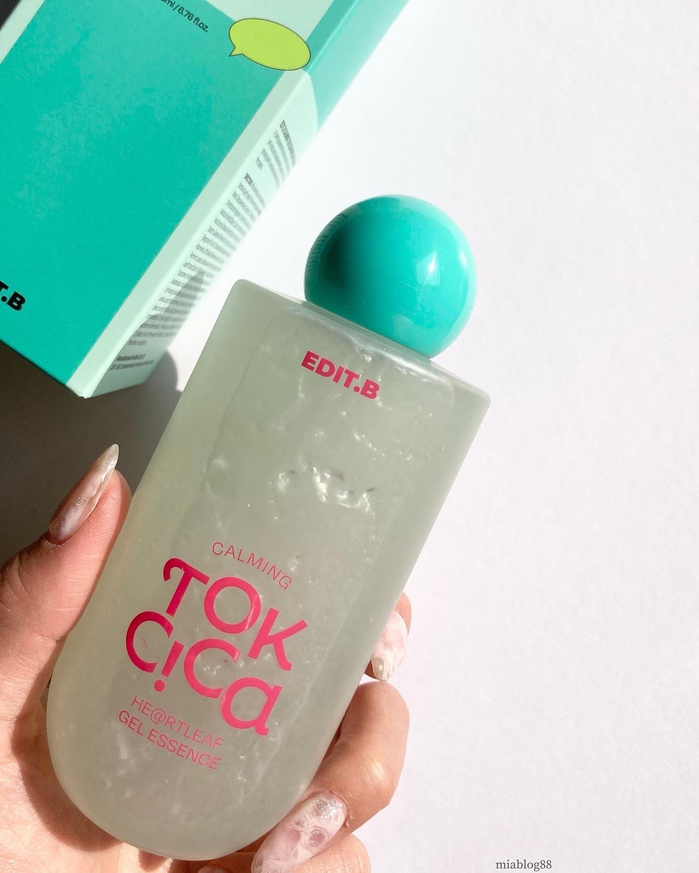 カーミングシカドクダミゲルエッセンス/EDIT.B/美容液を使ったクチコミ(1枚目)