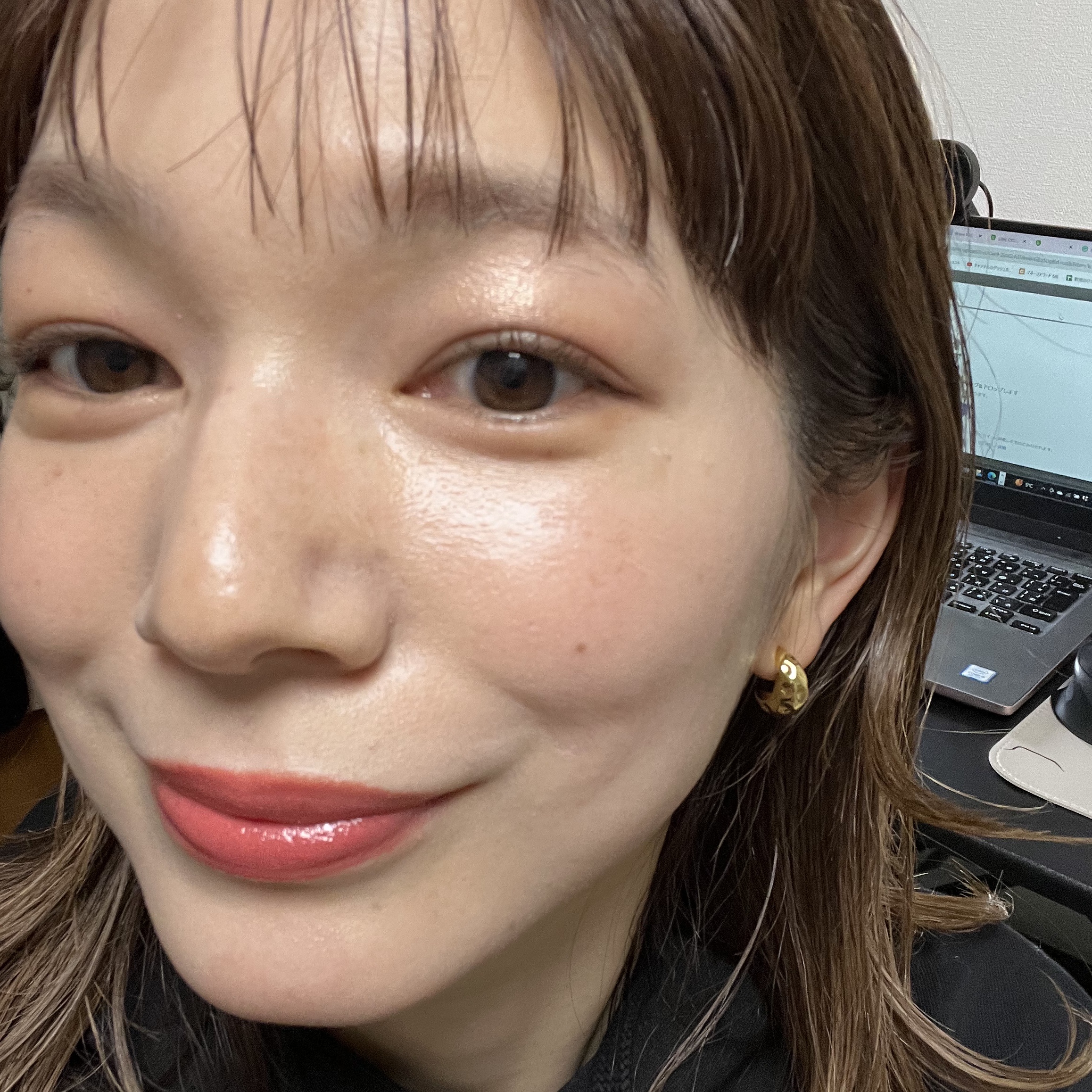 ナチュラル チークN/CEZANNE/パウダーチークを使ったクチコミ（2枚目）